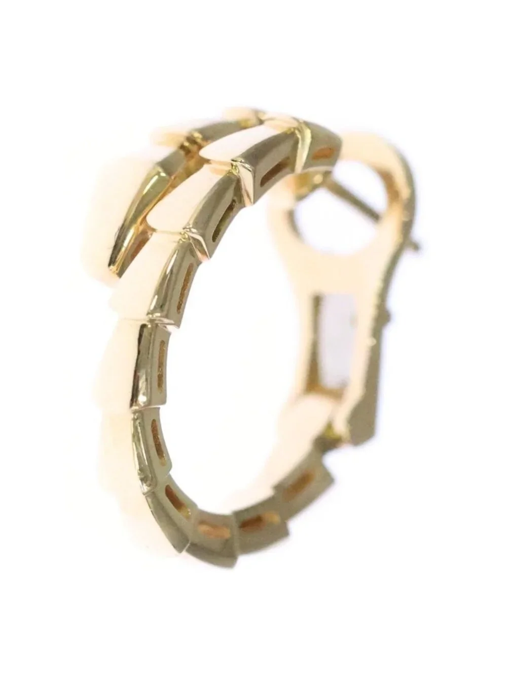 Bvlgari Serpenti Vipa 18k Yellow Gold Single Earrings